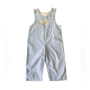 Just Ducky Light Blue Kids Overalls size 2